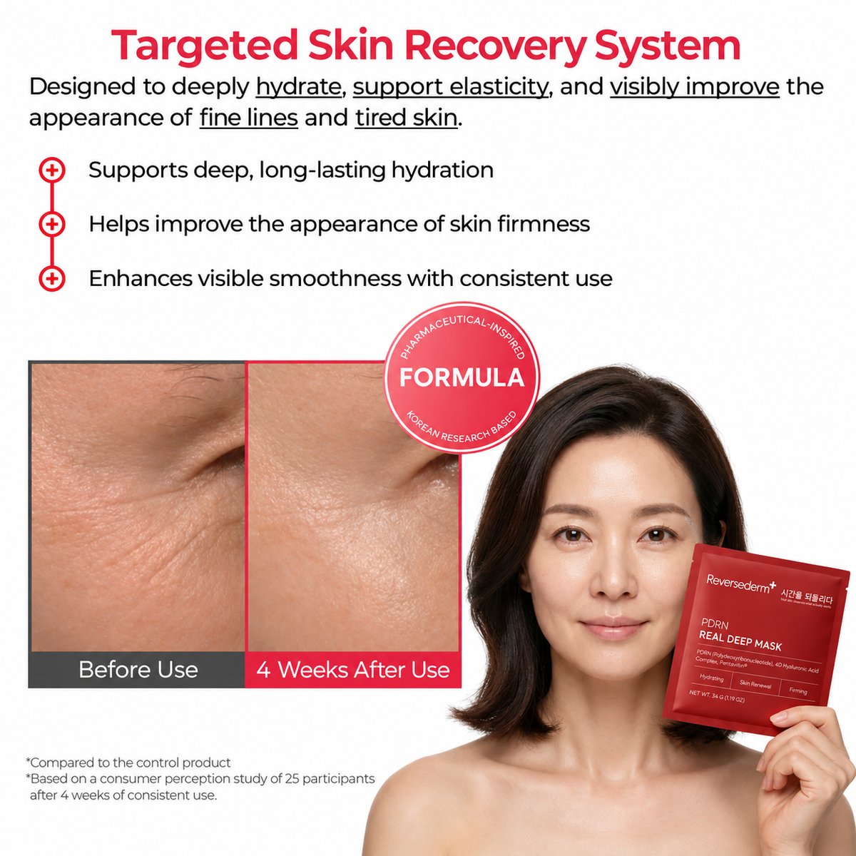 PDRN Deep Mask (4 Masks).